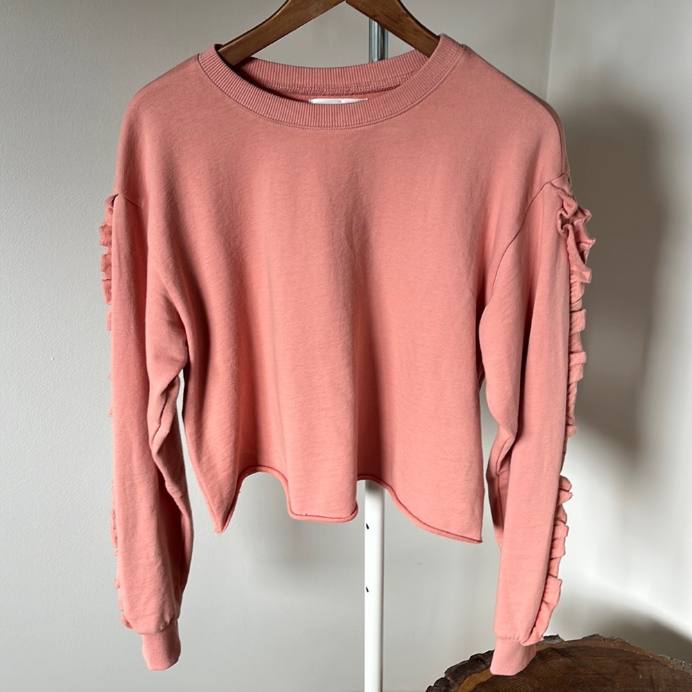 Little Mountain Women’s Crop Sweatshirt